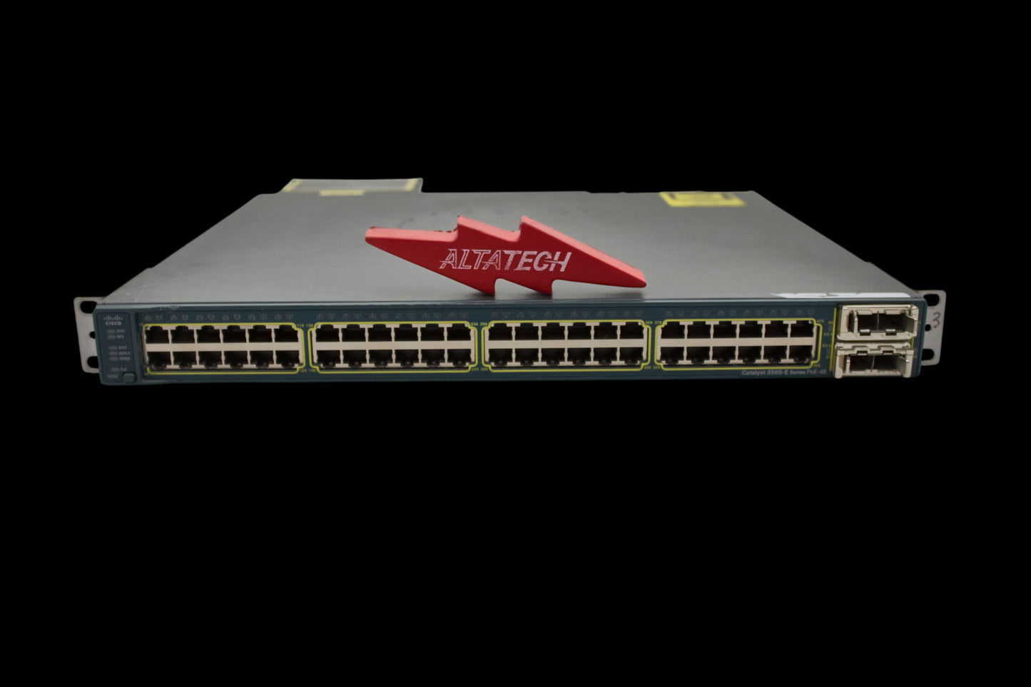 Cisco WS-C3560E-48PD-SF Catalyst 48 Port 10/100/1000 PoE 10GE Switch, Used