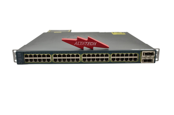 Cisco WS-C3560E-48PD-SF Catalyst 48 Port 10/100/1000 PoE 10GE Switch, Used