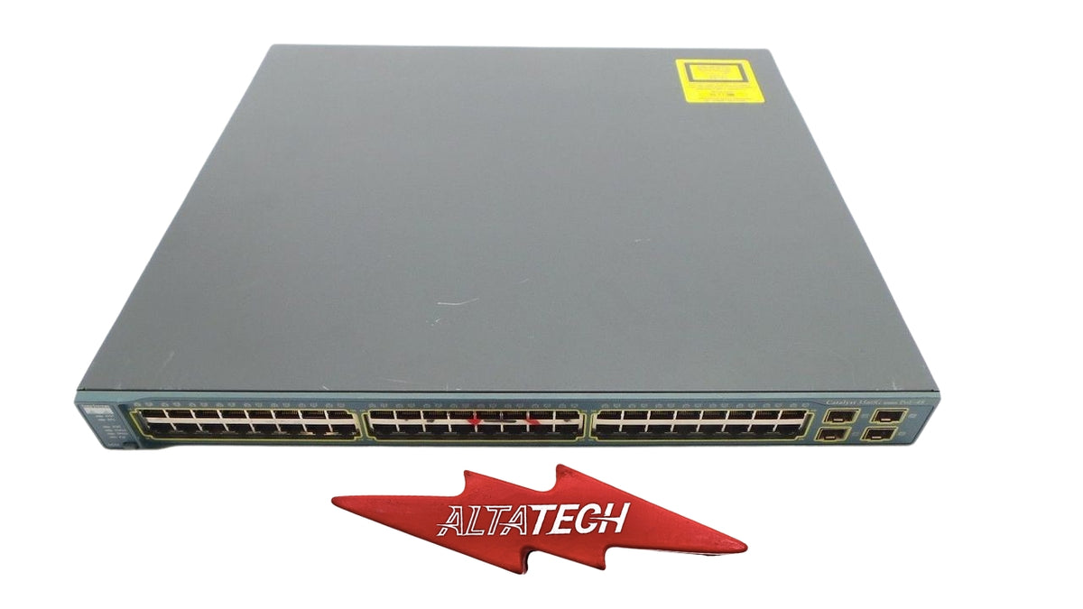 Cisco WS-C3560G-48PS-S Catalyst 48-Port PoE Gigabit Switch, Used