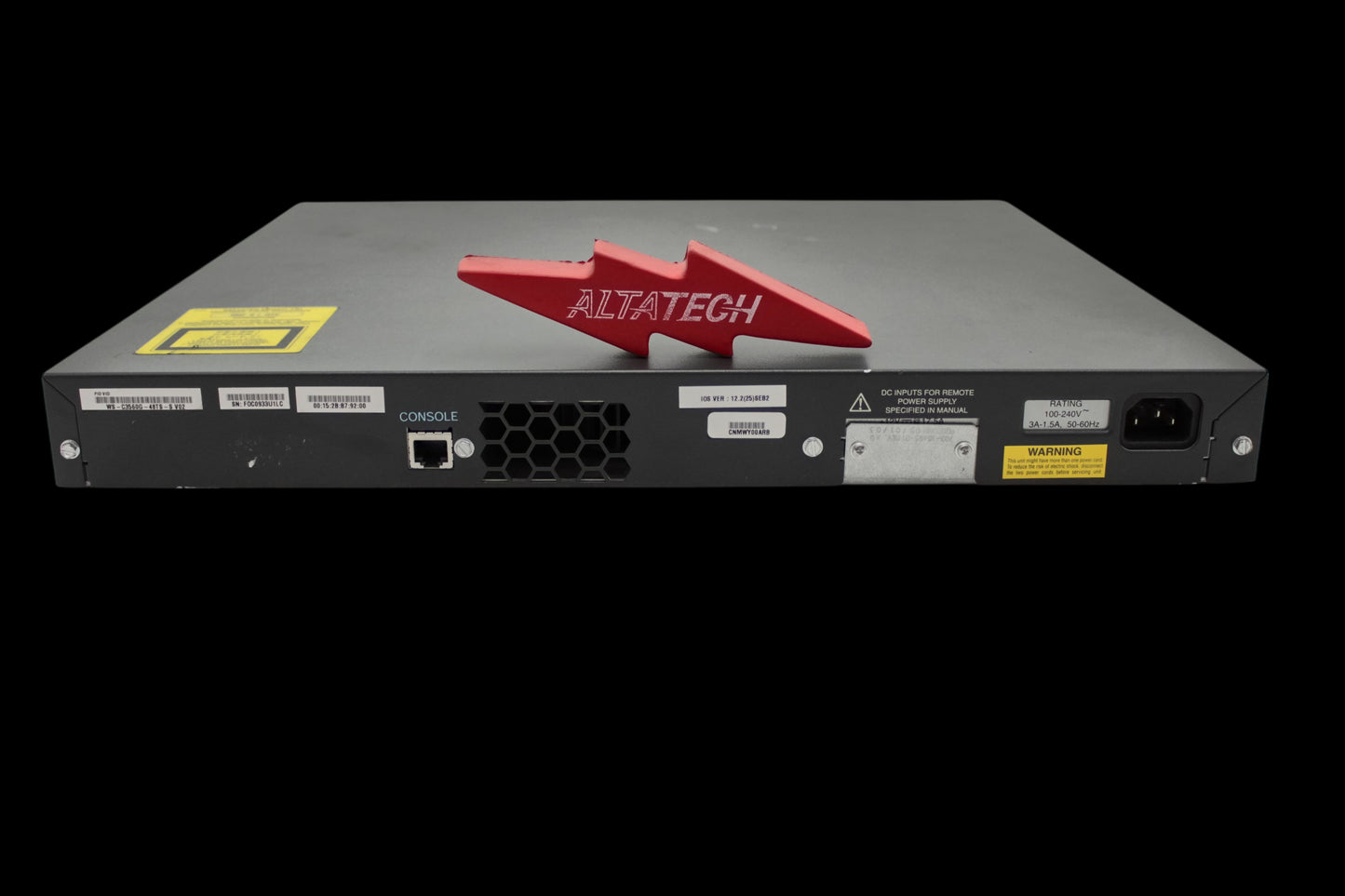 Cisco WS C3560G 48PS E 48 Port Gigabit PoE Switch Layer 3 - Foto 8