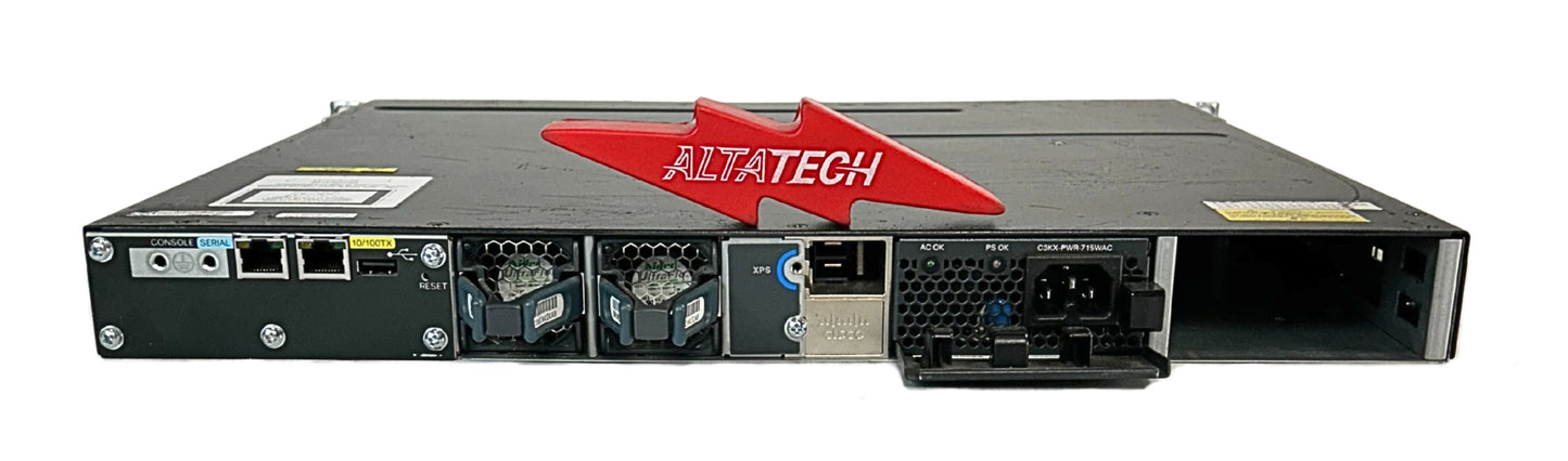 Cisco WS-C3560X-48P-S WS-C3560X-48P-S Cisco Catalyst 3560-X Switch, Used