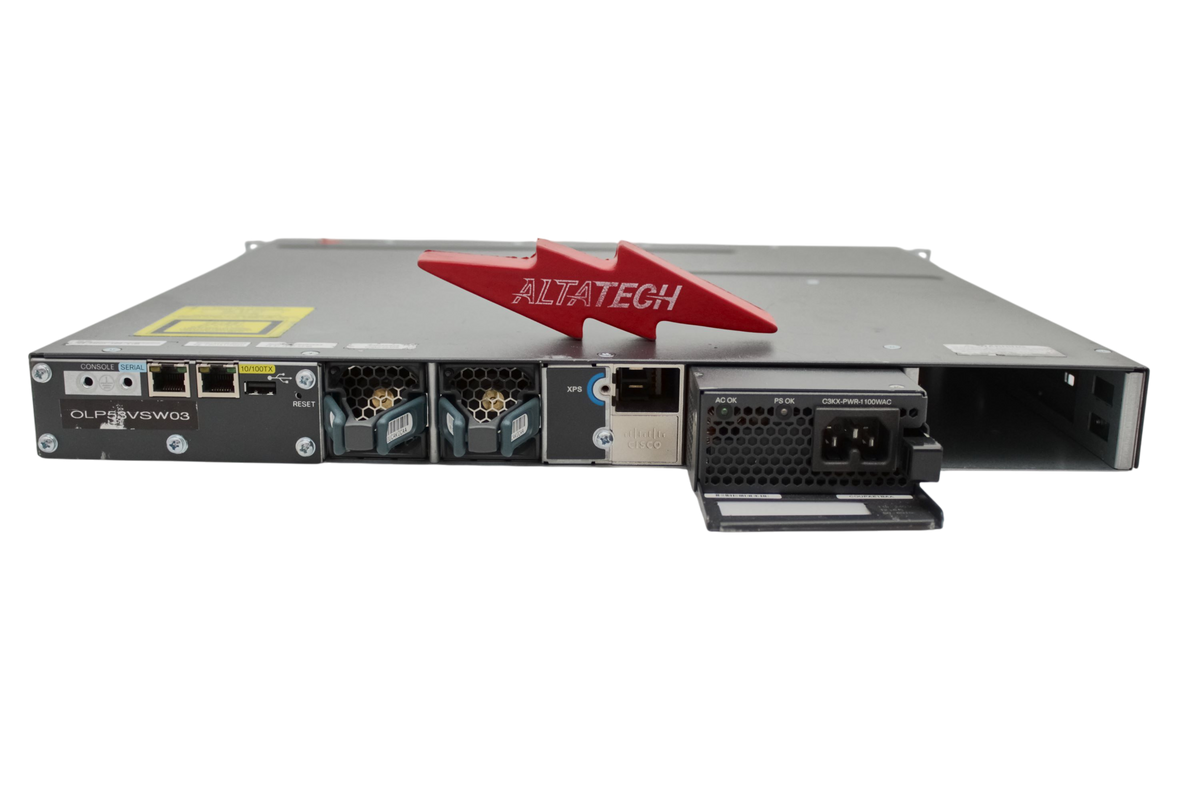 Cisco WS-C3560X-48PF-S WS-C3560X-48PF-S Catalyst 3560-X Switch, Used
