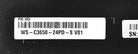 Cisco WS-C3650-24PD-S CISCO CATALYST 3650 24 PORT POE 2X, Used