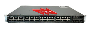 Cisco WS-C3650-48PS-S CISCO 48 POE+ GE, 4X1G, 640W, IP B, Used