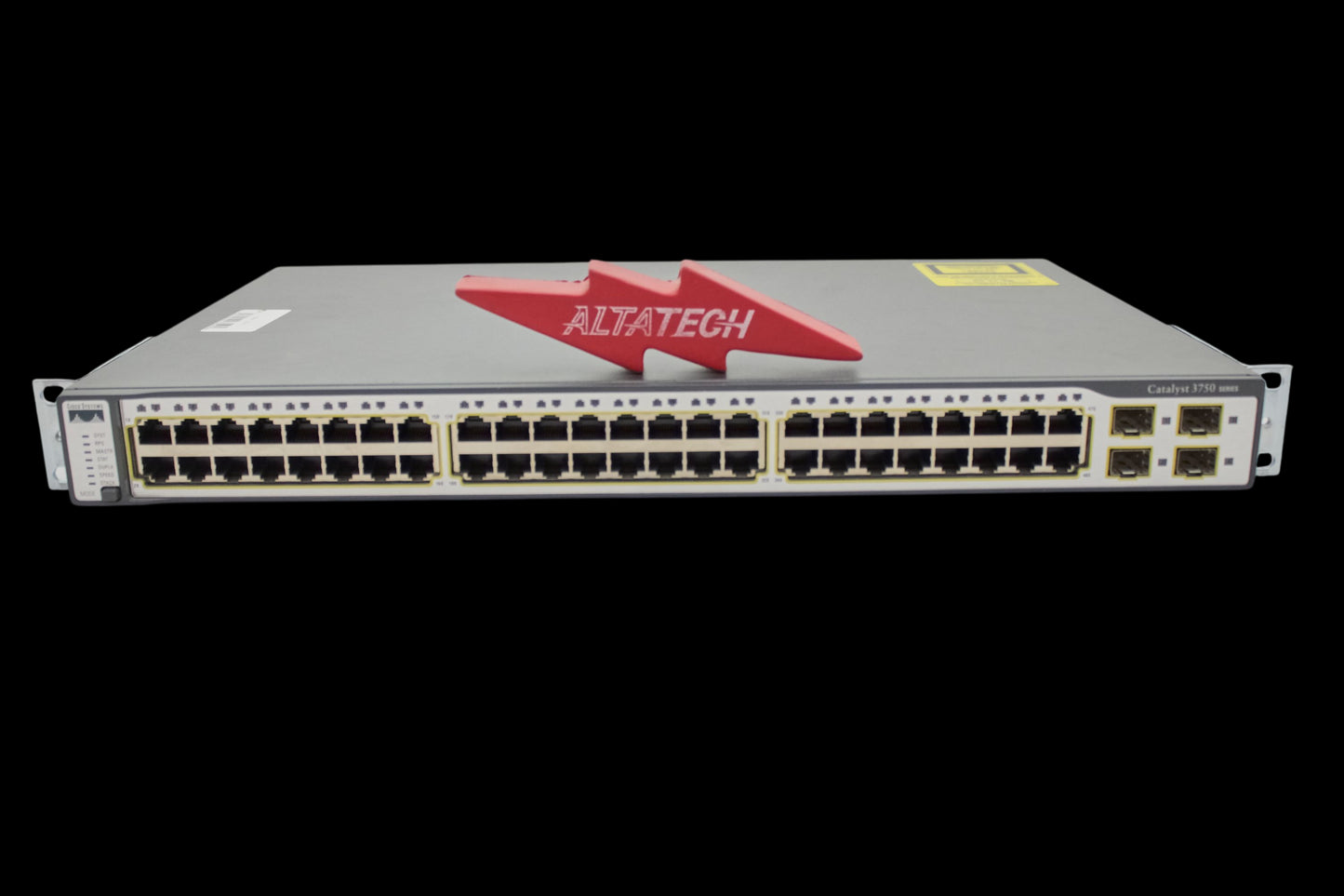Cisco WS-C3750-48TS-S Catalyst 3700 48-PT 10/100 SFP, Used