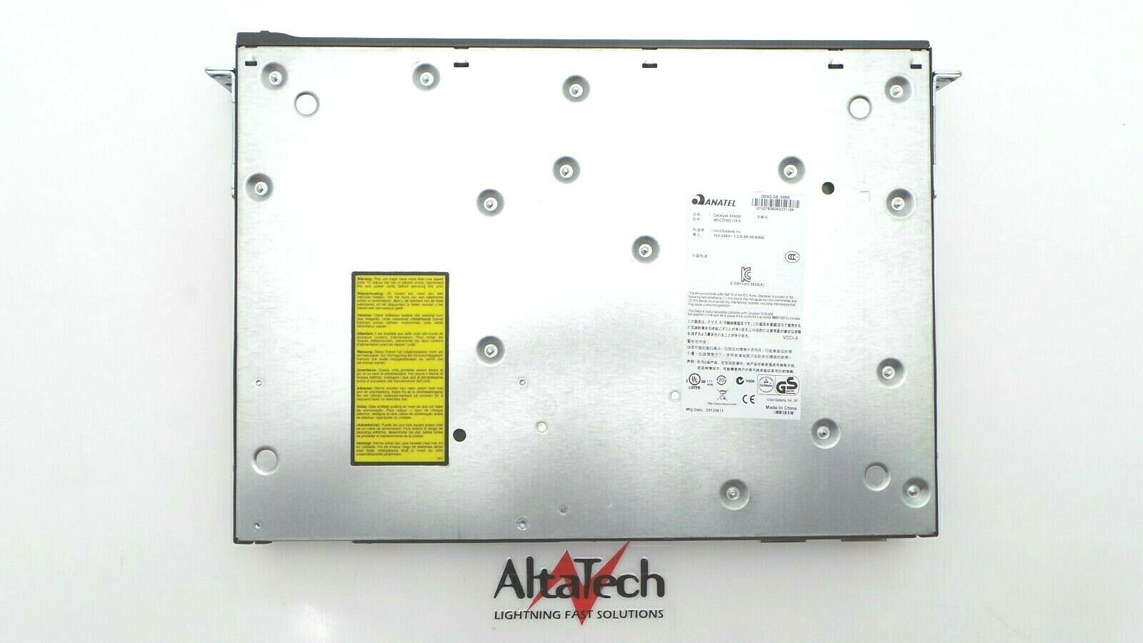 Cisco WS-C3750G-12S-S Catalyst 12-Port SFP Gigabit Ethernet