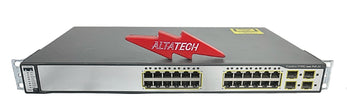 Cisco WS-C3750G-24PS-S CATALYST 3750 24 10/100/1000T POE+, Used