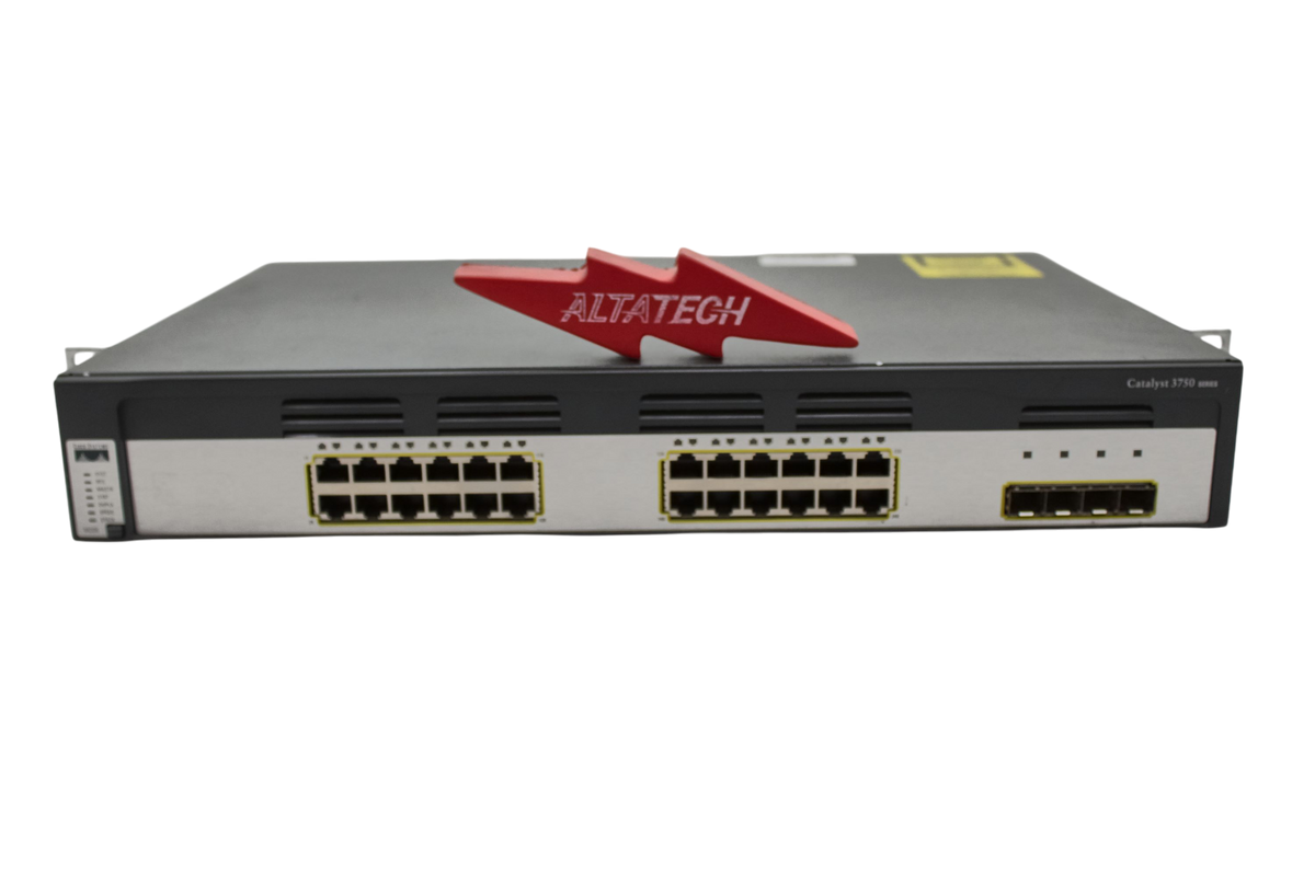 Cisco WS-C3750G-24TS-S WS-C3750G-24T-S Cisco 3750 Switch, Used