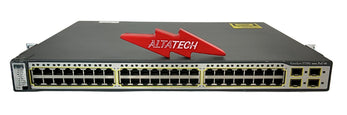 Cisco WS-C3750G-48PS-S Catalyst 3750 48 Port 1Gbps PoE Switch, Used