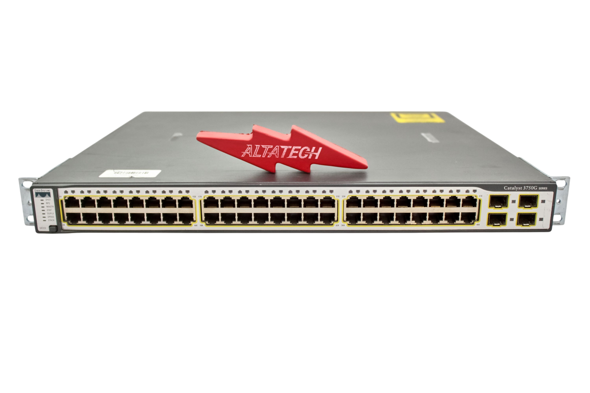 Cisco WS-C3750G-48TS-E WS-C3750G-48TS-E Cisco 3750 Switch, Used