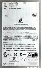 Cisco WS-C3750V2-24PS-S WS-C3750V2-24PS-S Cisco 3750 Switch, Used