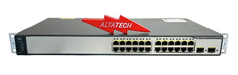 Cisco WS-C3750V2-24PS-S WS-C3750V2-24PS-S Cisco 3750 Switch, Used