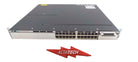 Cisco WS-C3750X-24P-L Catalyst 3750X 24 Port Gigabit Ethernet PoE+ Switch, Used