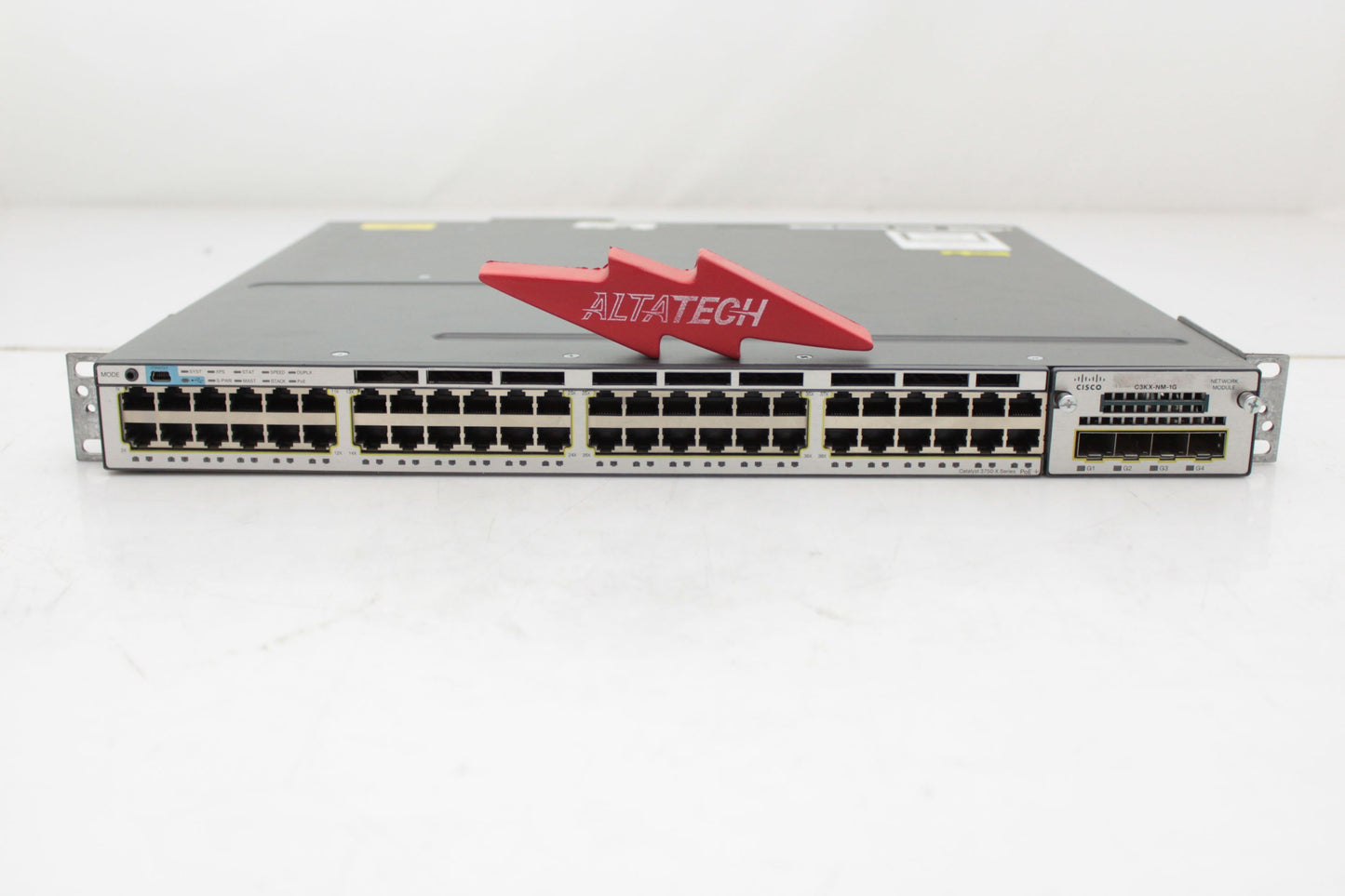 Cisco WS-C3750X-48PF-E WS-C3750X-48PF-E Cisco Catalyst 3750-X Switch, Used