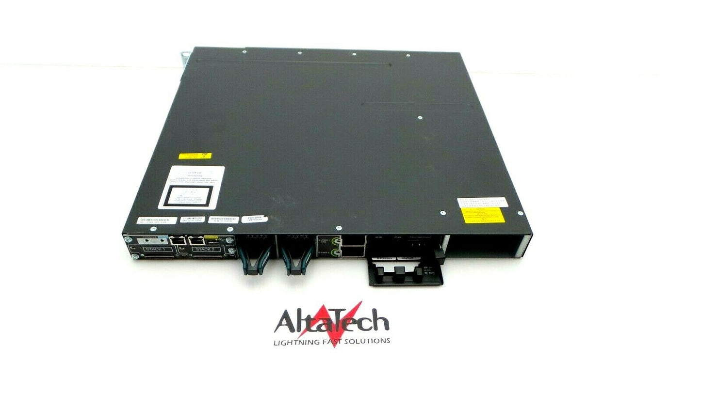 Cisco WS-C3750X-48T-L Catalyst 3750X 48-Port 10/100/1000 Switch, Used
