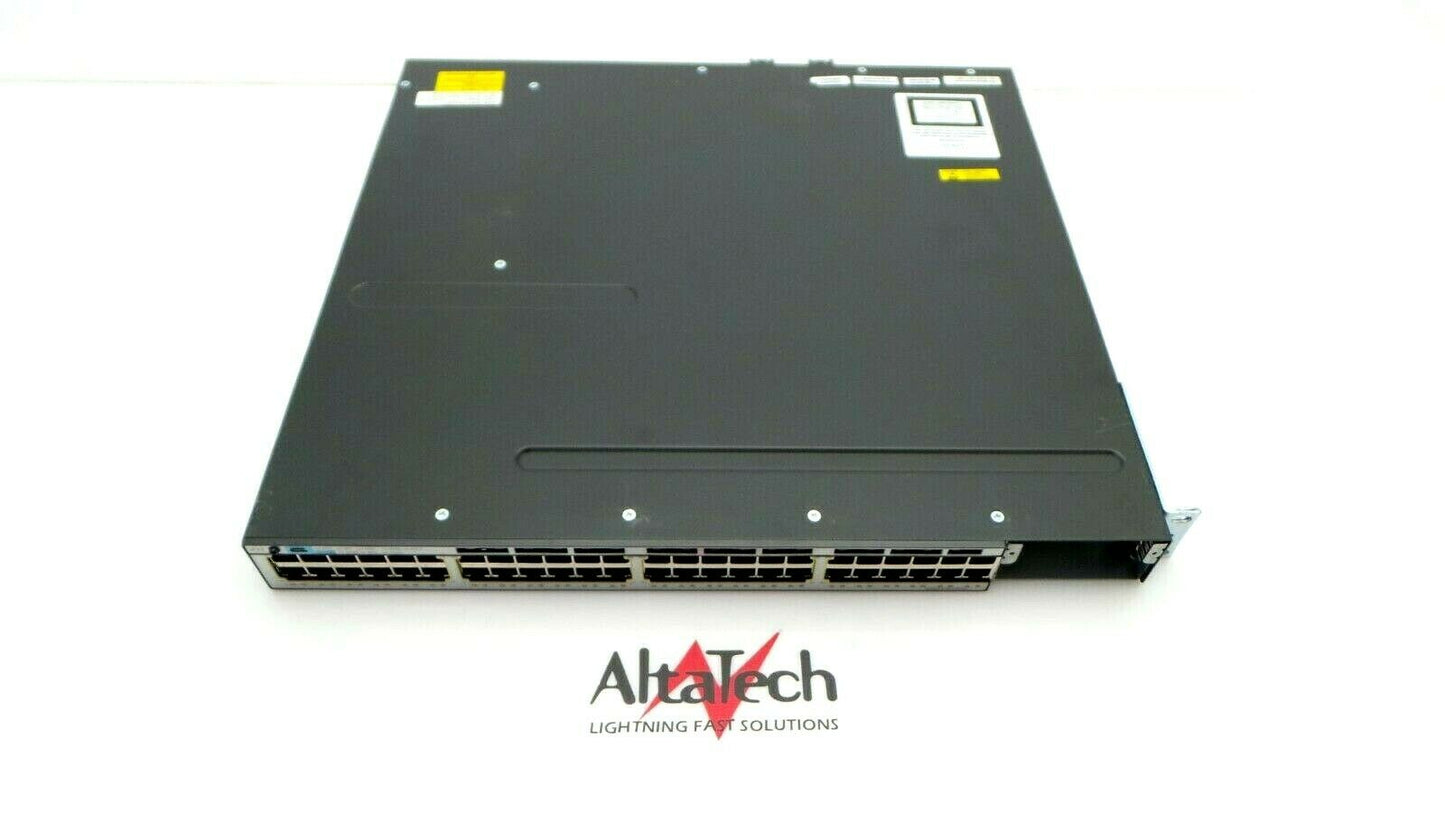 Cisco WS-C3750X-48T-L Catalyst 3750X 48-Port 10/100/1000 Switch, Used