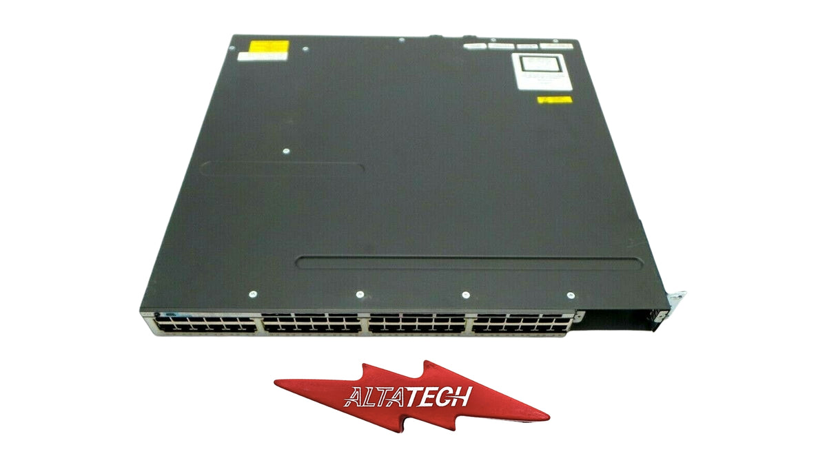 Cisco WS-C3750X-48T-L Catalyst 3750X 48-Port 10/100/1000 Switch, Used