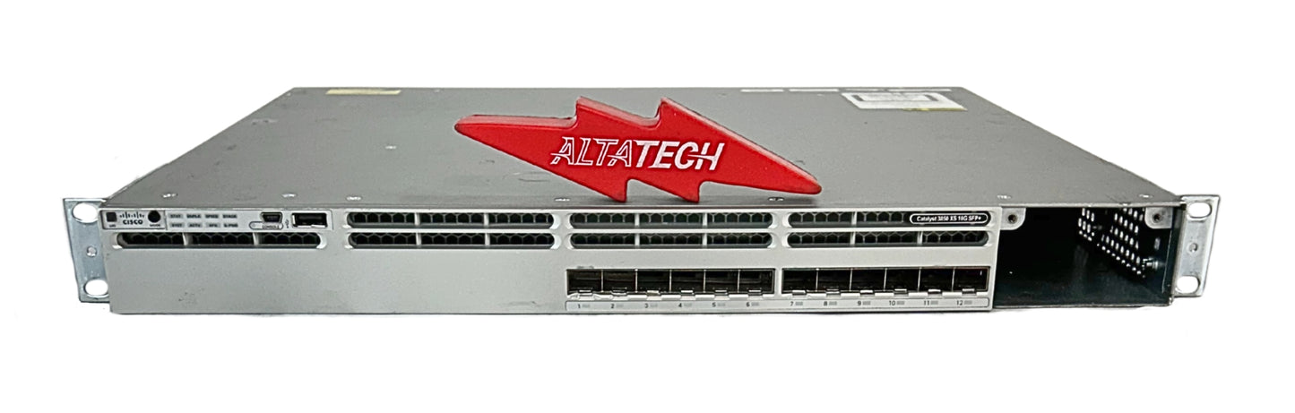 Cisco WS-C3850-12XS-S 3850 12PT 10G Fiber Switch IP Base, Used