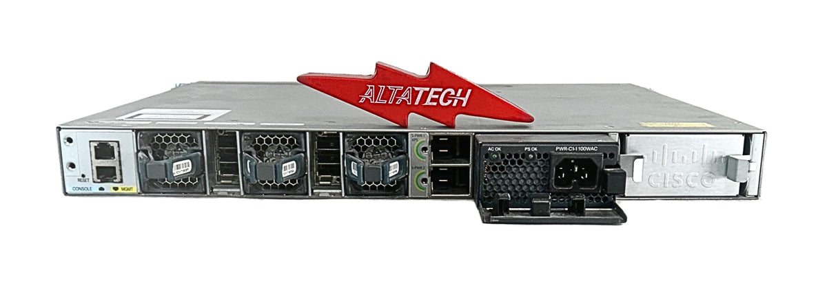 Cisco WS-C3850-48F-S WS-C3850-48F-S L3 MANAGE 48PT POE+, Used