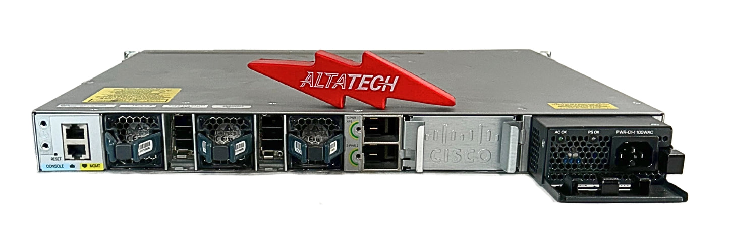 Cisco WS-C3850-48U-S Catalyst 3850 PoE+ 48 Port IPBase, Used