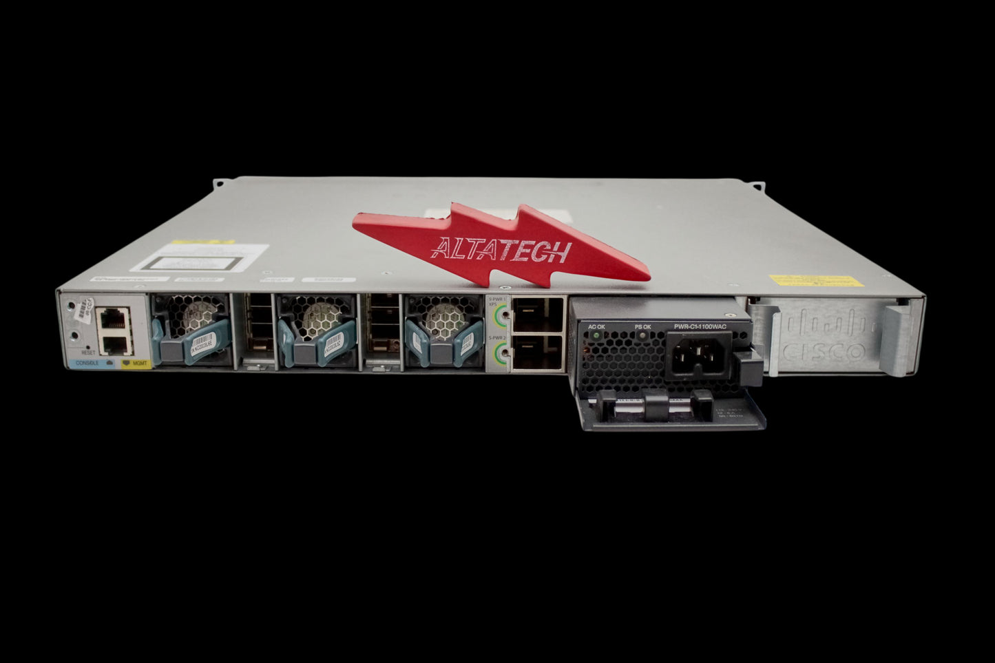 Cisco WS-C3850-48UW-S CATALYST 3850 48PT UPOE w/5 AP LIC IP BASE, Used