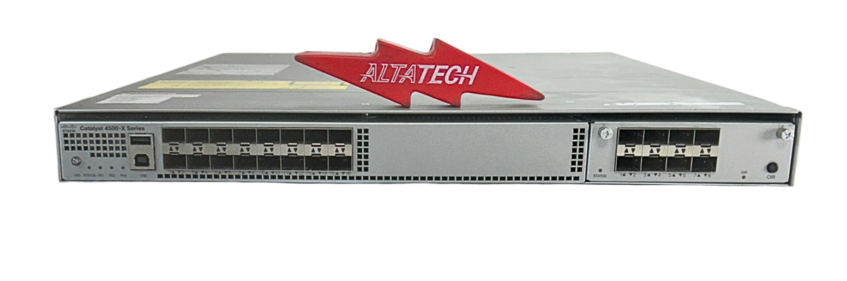 Cisco WS-C4500X-24X-ES Catalyst 4500-X 24 Port 10GE Managed Ethernet Switch, Used