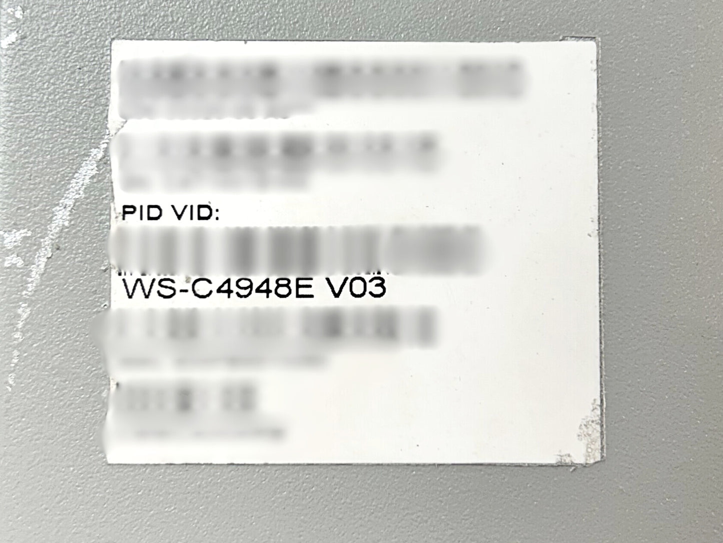 Cisco WS-C4948E 48x10/100/1000 4x 10G Uplinks L3 Managed Switch, Used