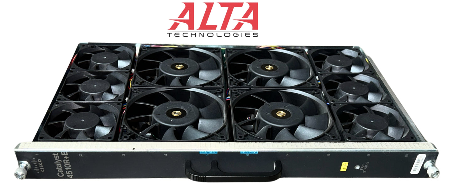 Cisco WS-X4582+E WS-C4510R+E FAN TRAY, Used