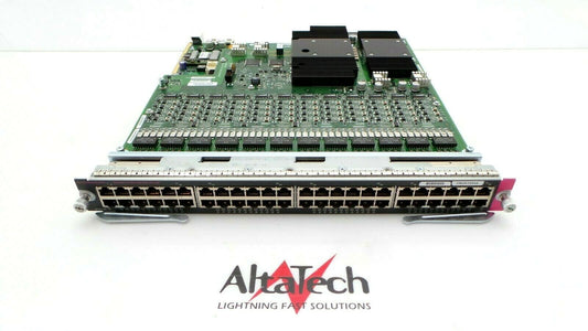 Cisco WS-X6148A-GE-45AF Catalyst 6500 48-Port PoE Gigabit RJ-45 Switch Module, Used