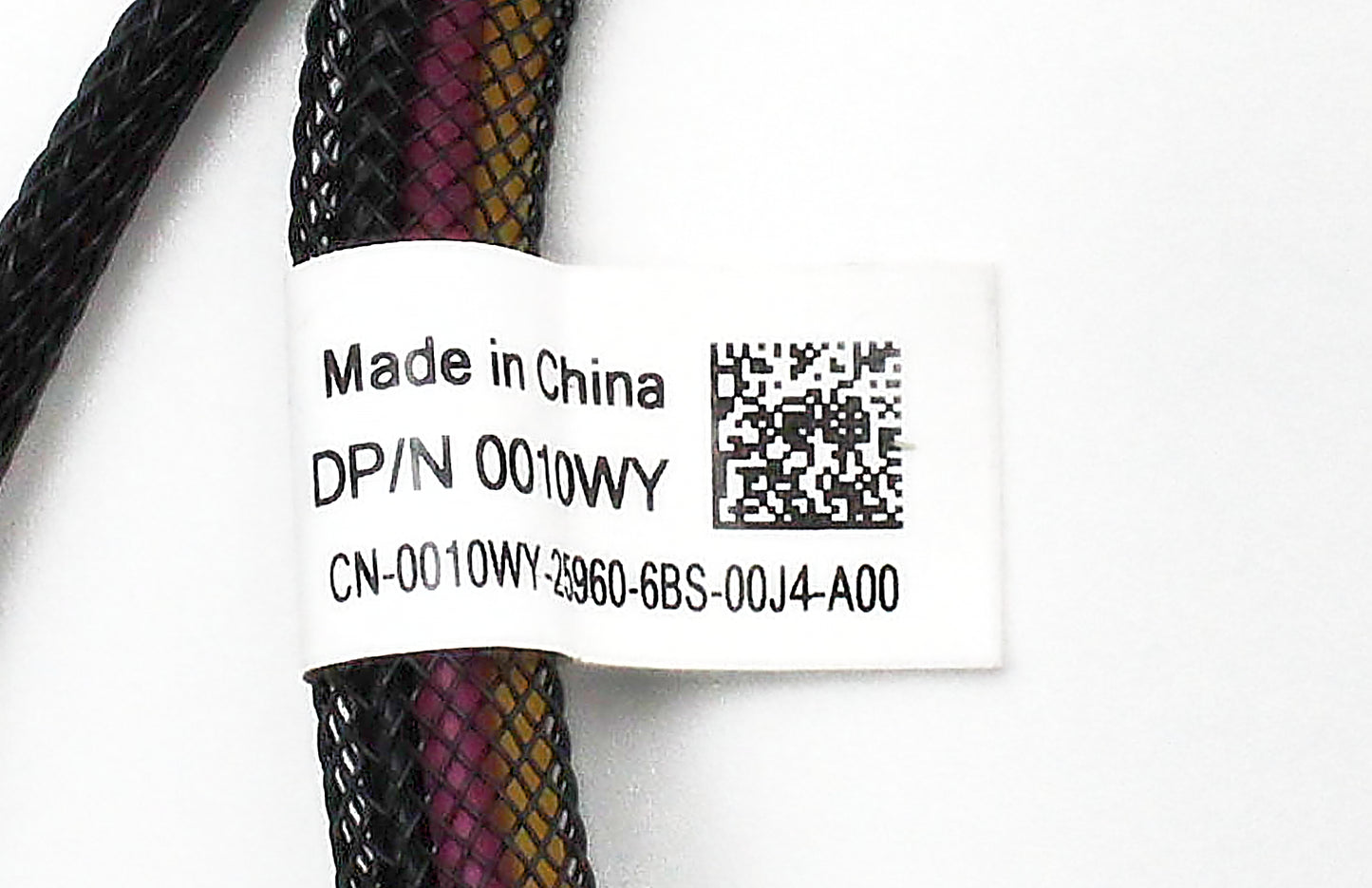 Dell 0010WY CABLE SLIM ODD TO BP TO SATA T620, Used