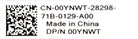 Dell 00YNWT 460W POWER SUPPLY REVERSE S4048, Used