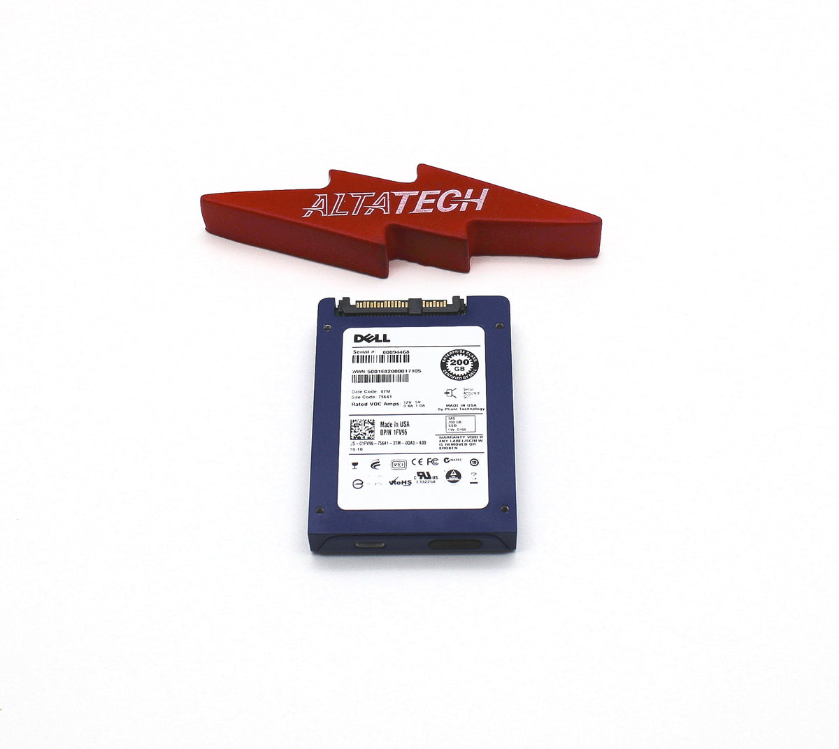 Dell 01FV96 200GB SSD SAS Pliant, Used