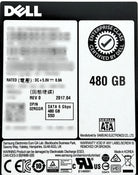 Dell 02RGGR 480GB SSD Sata 2.5 6g mu sm863a, Used