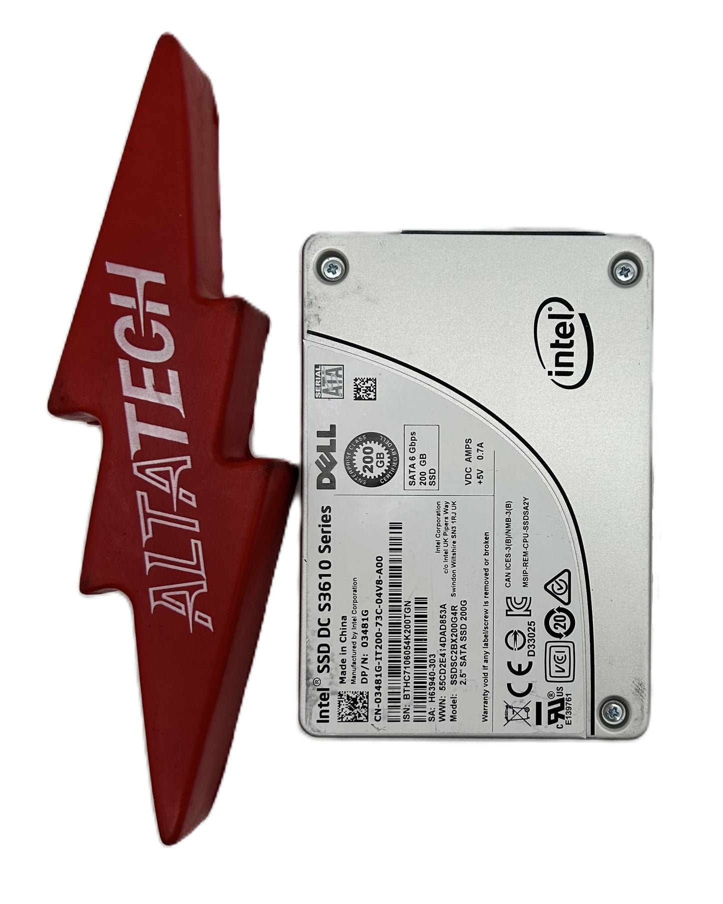 Dell 03481G 200GB SSD SATA 2.5 6G MU, Used