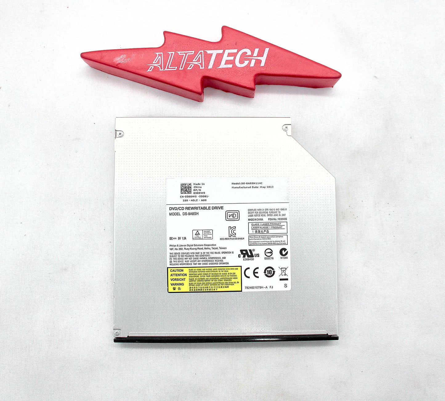 Dell 0388W5 DVD-RW SATA DRIVE, Used