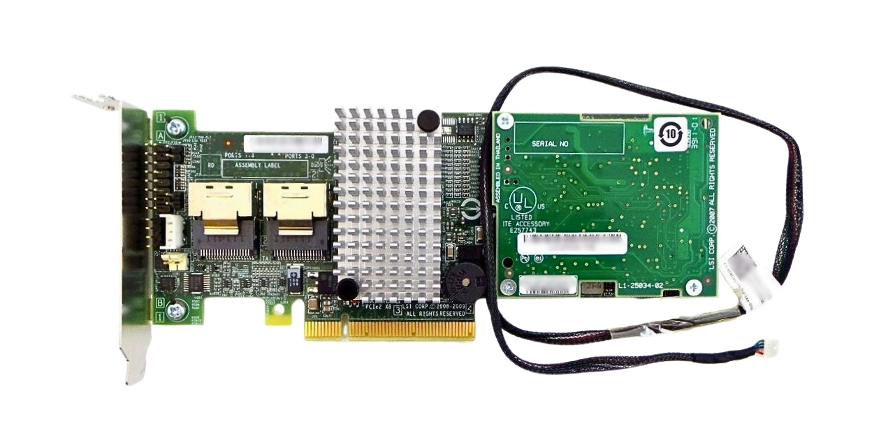 Dell 03NDP LSI 9260-8i 512MB SATA RAID Controller, Used