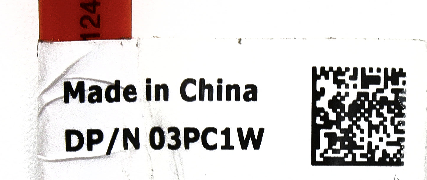 Dell 03PC1W SATA CABLE 185MM ORANGE, Used