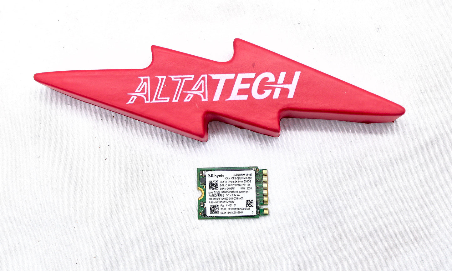 Dell 0496FF 256GB SSD M.2 PCIE NVME 30 BC511, Used