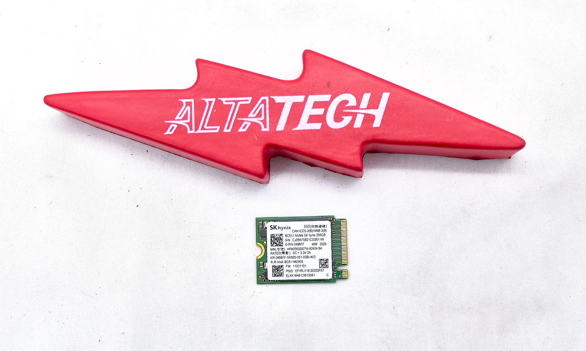 Dell 0496FF 256GB SSD M.2 PCIE NVME 30 BC511, Used
