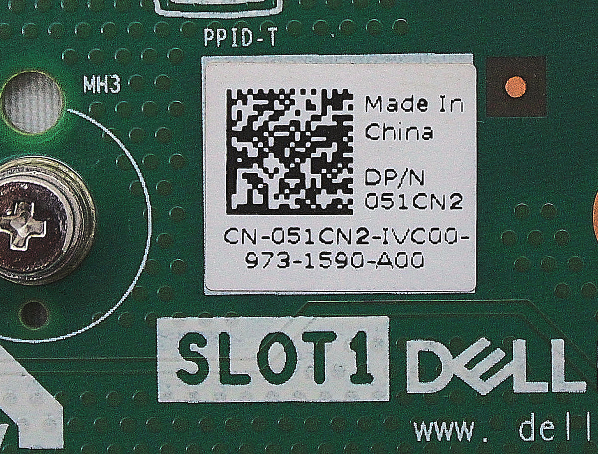 Dell 051CN2 Boss Controller 2X M.2 SATA PCI-E FH, Used