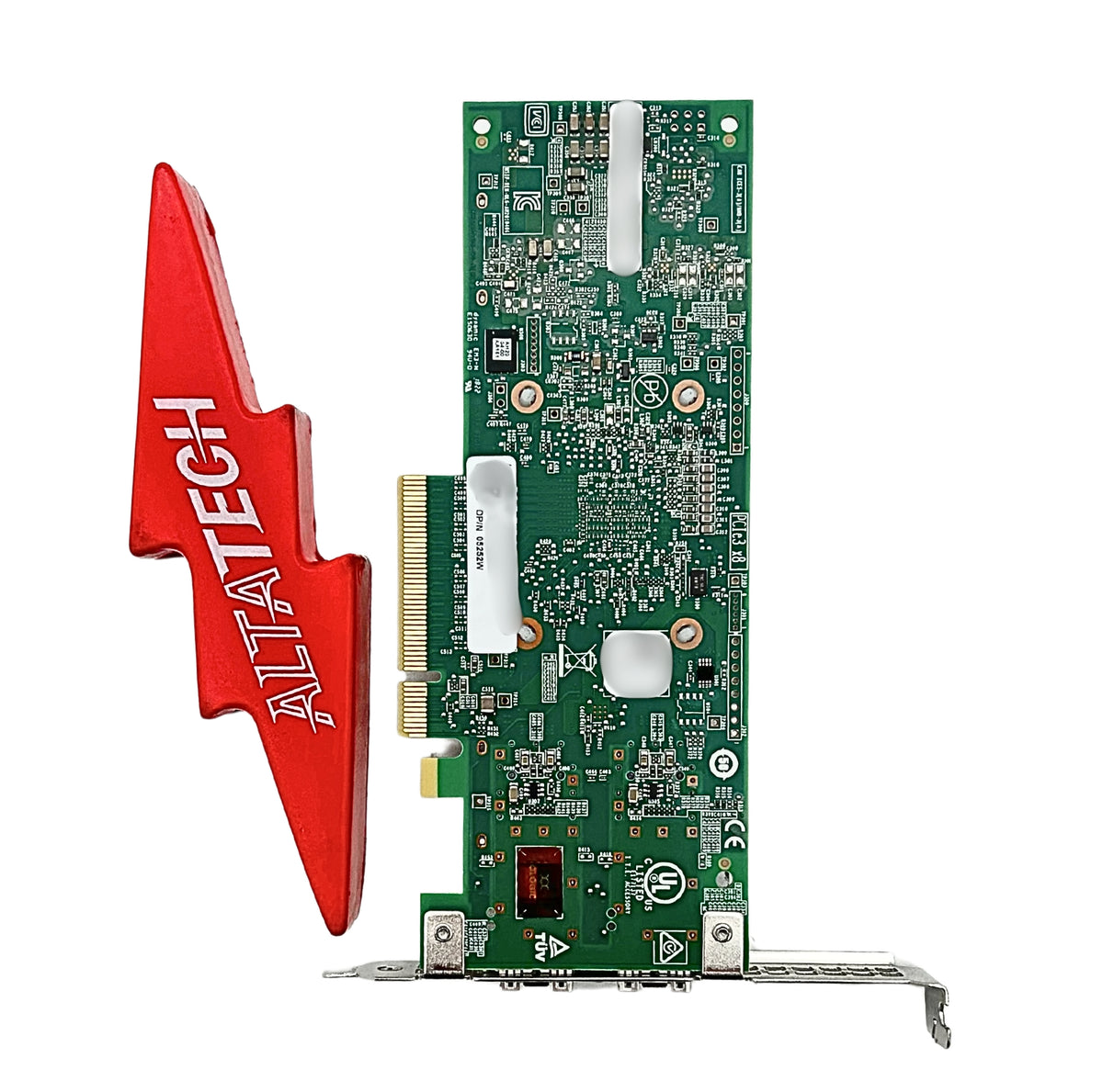 Dell 05252W Dual Port 10GB SFP+ FC Network Adapter, Used