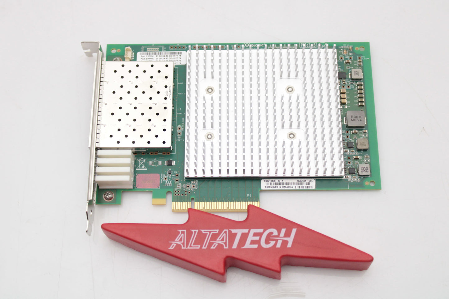 Dell 06WJKM 16GB SFP+ QP QLogic QLE2694 FH, Used