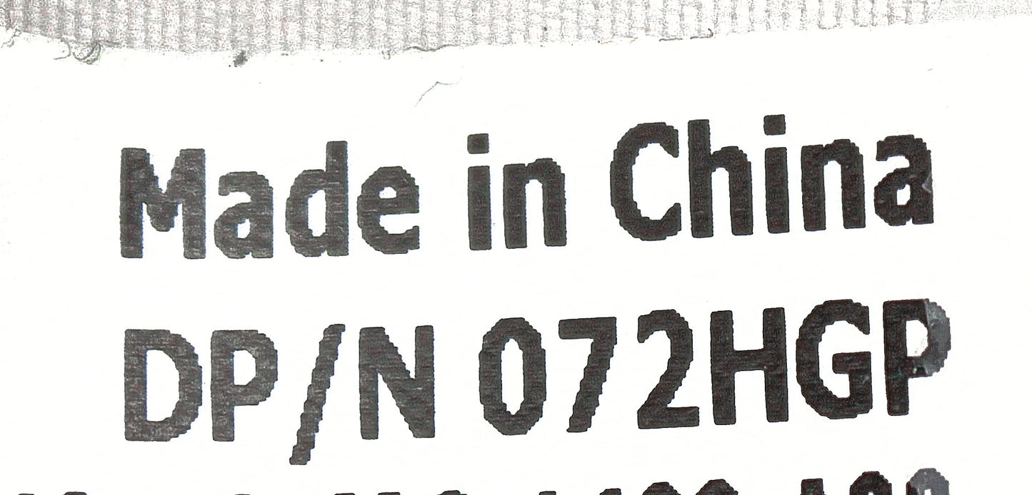 Dell 072HGP Cable Assembly BP to SSD Sata R430, Used