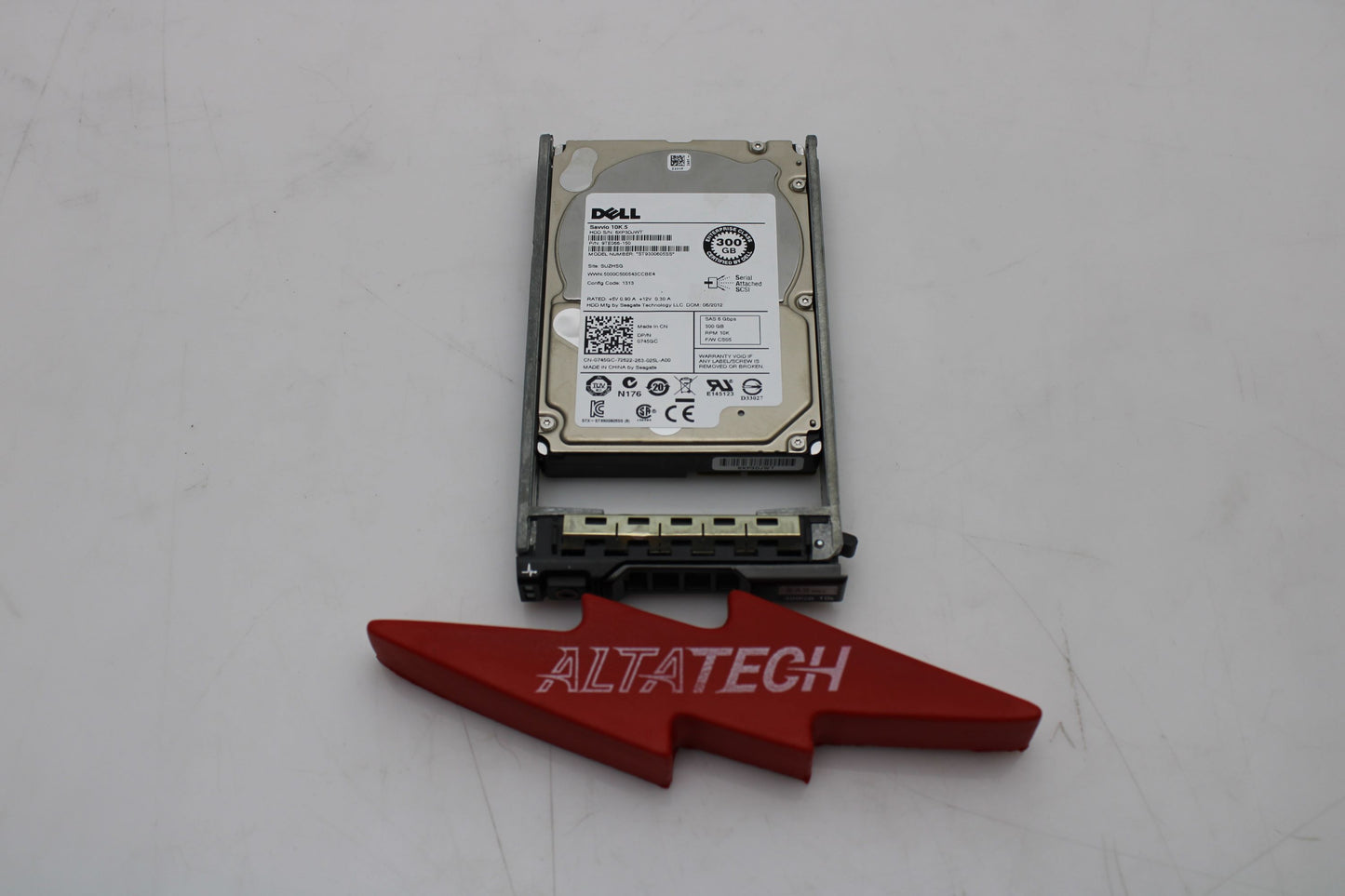 Dell 0745GC 300GB 10K SAS 2.5 6G, Used