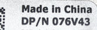 Dell 076V43 2M 100GB QSFP28 TO QSFP28 DAC CABLE, Used