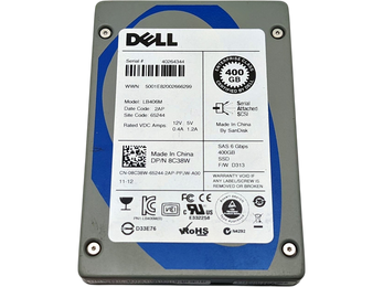 Dell 08C38W 400GB SSD SAS 2.5