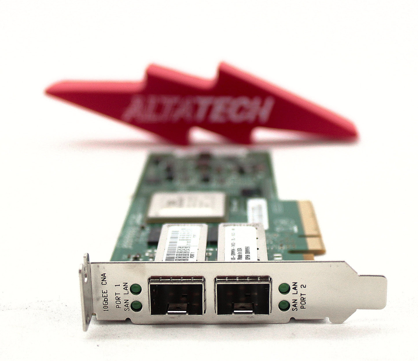 Dell 08MM6K 10Gbe Dual Port CNA PCIE QLE8152 FH, Used