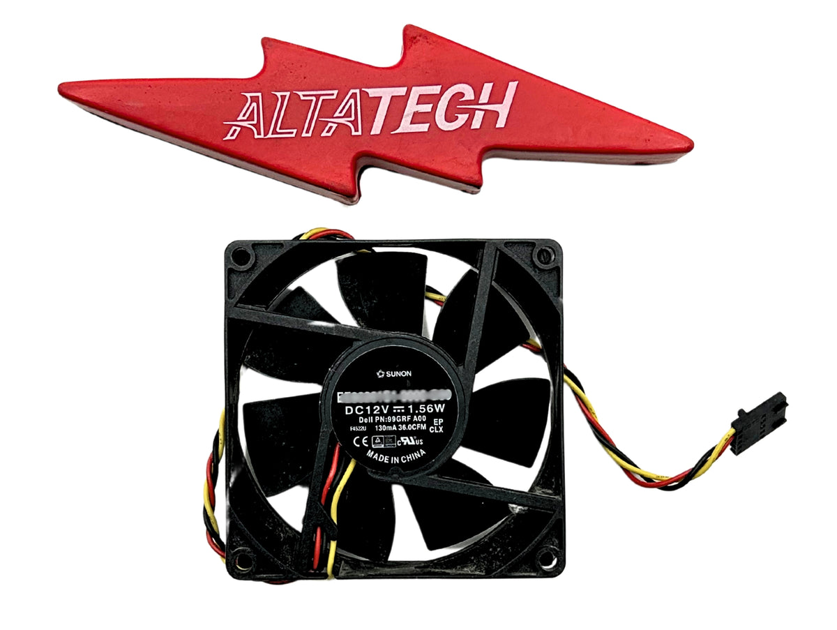 Dell 099GRF Fan Assembly Case SFF OPTI 390/790/990, Used