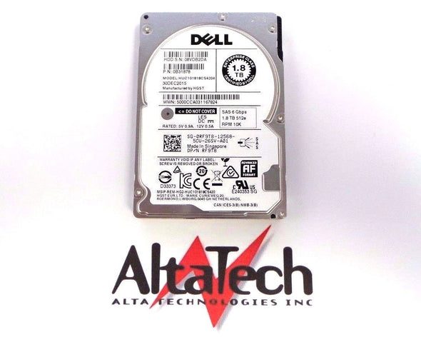 Dell 0B1878 1.8TB 10K SAS 2.5 6G, Used