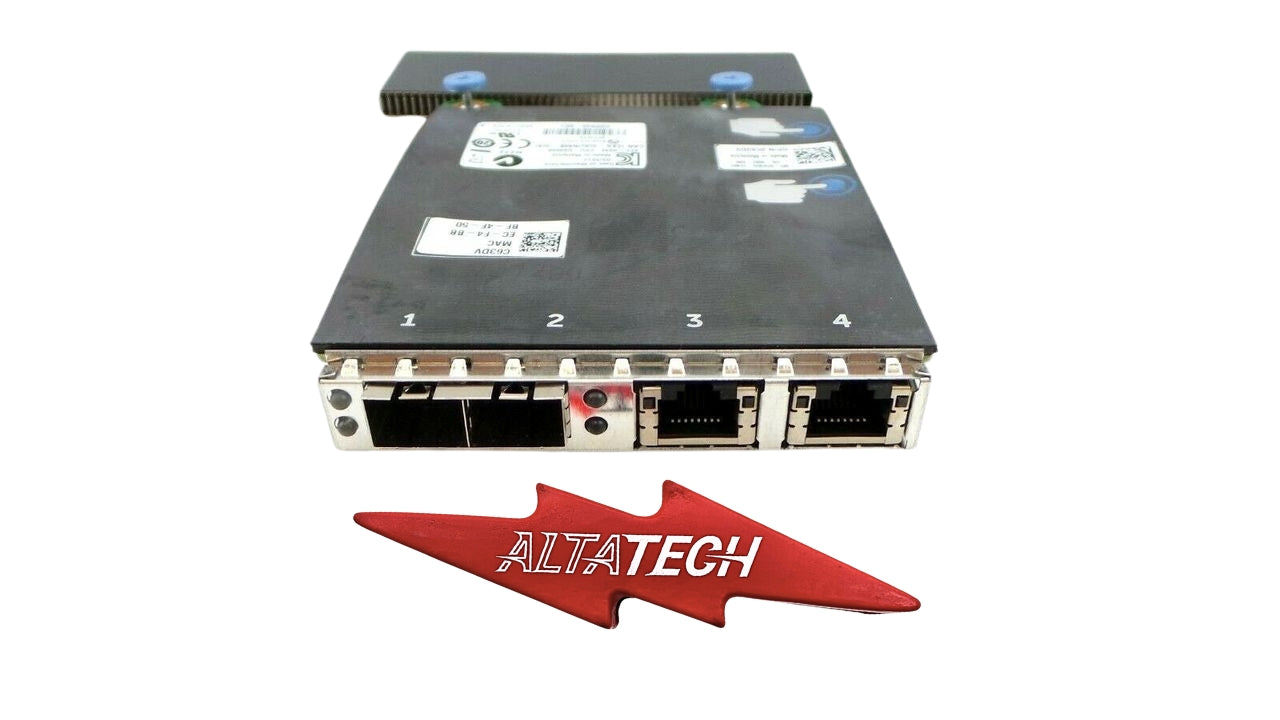 Dell 0C63DV Intel X520 2x10G SFP i350 2x1G Daughter Card, Used